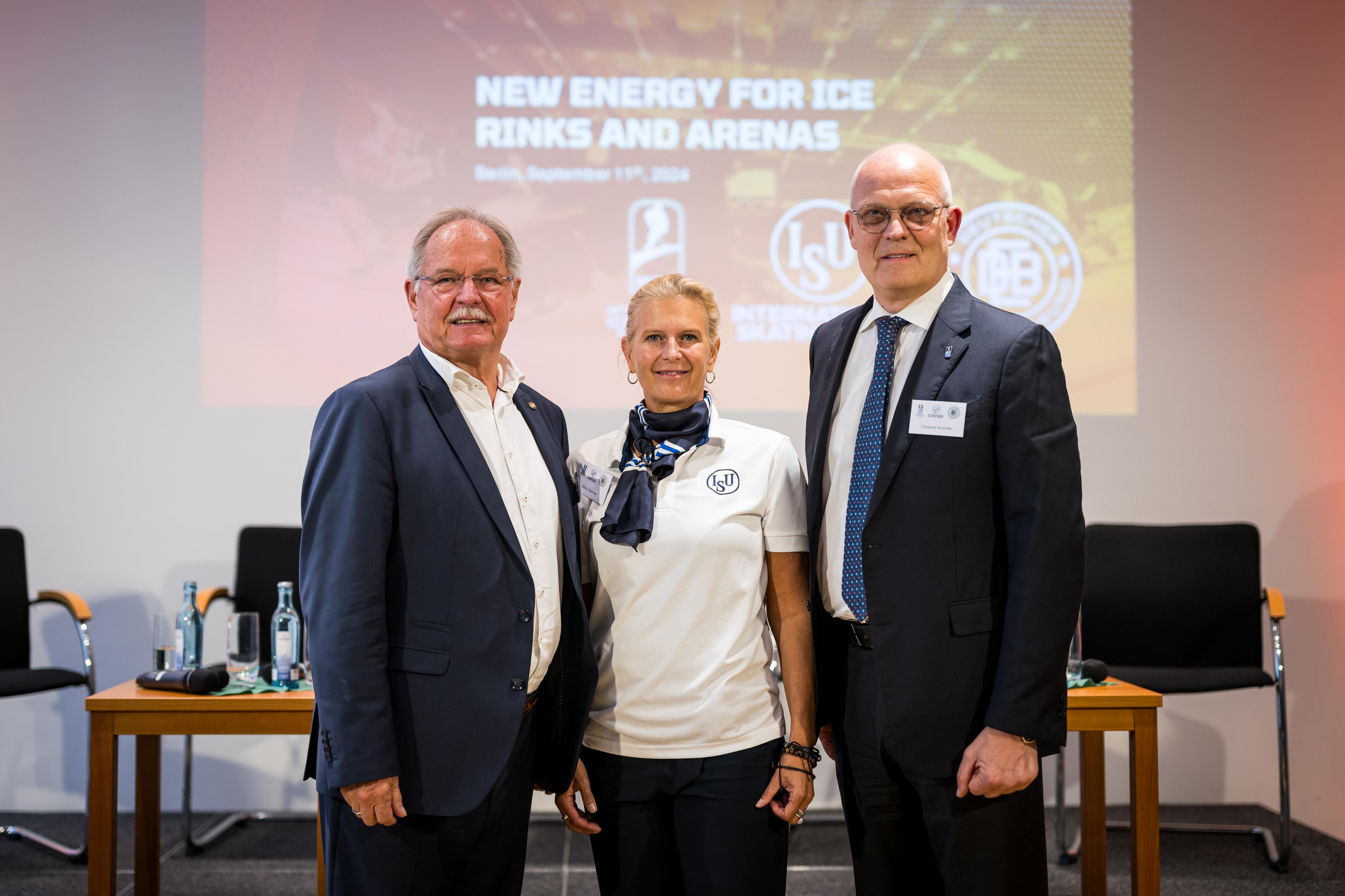 ISU and IIHF set the stage for sustainability synergies with first-ever joint conference