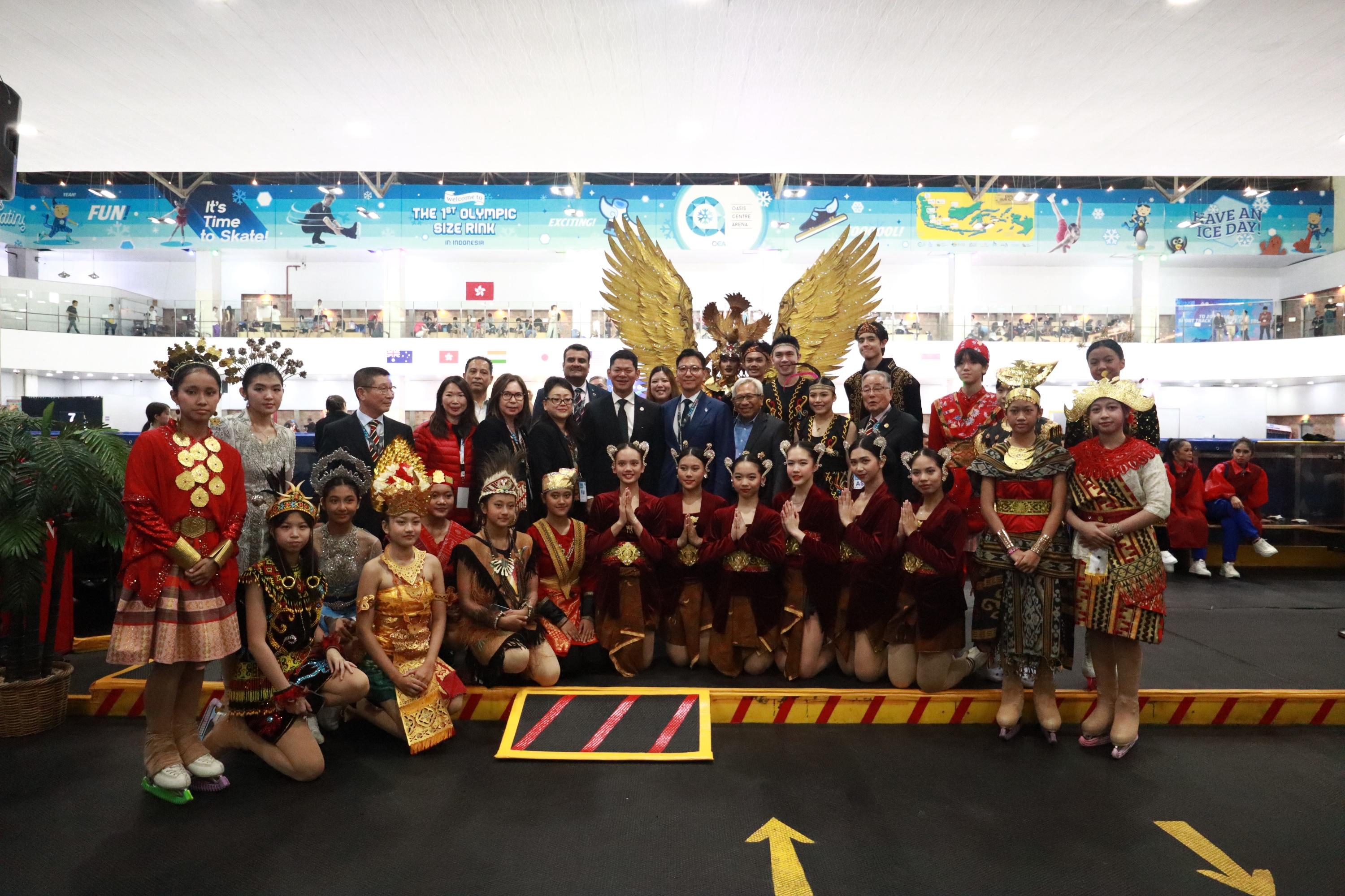 ISU President Jae Youl Kim attends 2024 Asian Open Short Track Speed Skating Trophy in Jakarta